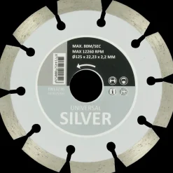 Carat silver universaldiamantklinge Ø230 mm* Klinger Til Vinkelslibere