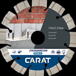 Carat Thunderline Max universalklinge Ø125 mm* Klinger Til Vinkelslibere