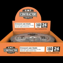 CMT savklinge Contractor 160x2,2x20 Z24W 10 stk pakke* Rundsavklinger