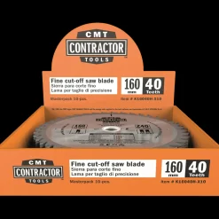 CMT savklinge Contractor 160x2,2x20 Z40W 10 stk pk* Rundsavklinger