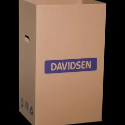 Davidsen affaldsspand i pap 370x282x628 mm* Affaldssortering|Tilbehør Til Kontor Og Værksted