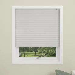 Debel dubai mørklægningsgardin plisse hvid 60x130 cm* Gardiner|Tilbehør Til Kontor Og Værksted