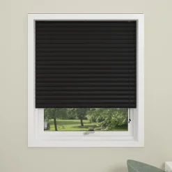 Debel dubai mørklægningsgardin plisse sort 60x130 cm* Gardiner|Tilbehør Til Kontor Og Værksted