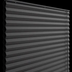 Debel dubai mørklægningsgardin plisse sort 60x130 cm* Gardiner|Tilbehør Til Kontor Og Værksted