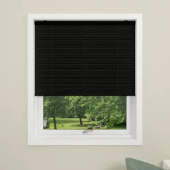 Debel LR plissegardin  sort 70x160 cm* Gardiner|Tilbehør Til Kontor Og Værksted