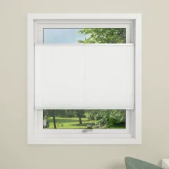 Debel plisségardin flex hvid 50x130 cm* Gardiner|Tilbehør Til Kontor Og Værksted