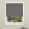 Debel rullegardin uni grå 80 x 175 cm* Gardiner|Tilbehør Til Kontor Og Værksted