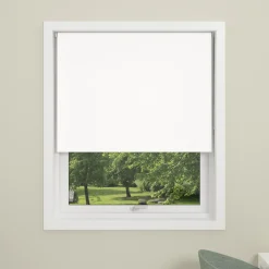 Debel rullegardin uni hvid 80x175 cm* Gardiner|Tilbehør Til Kontor Og Værksted