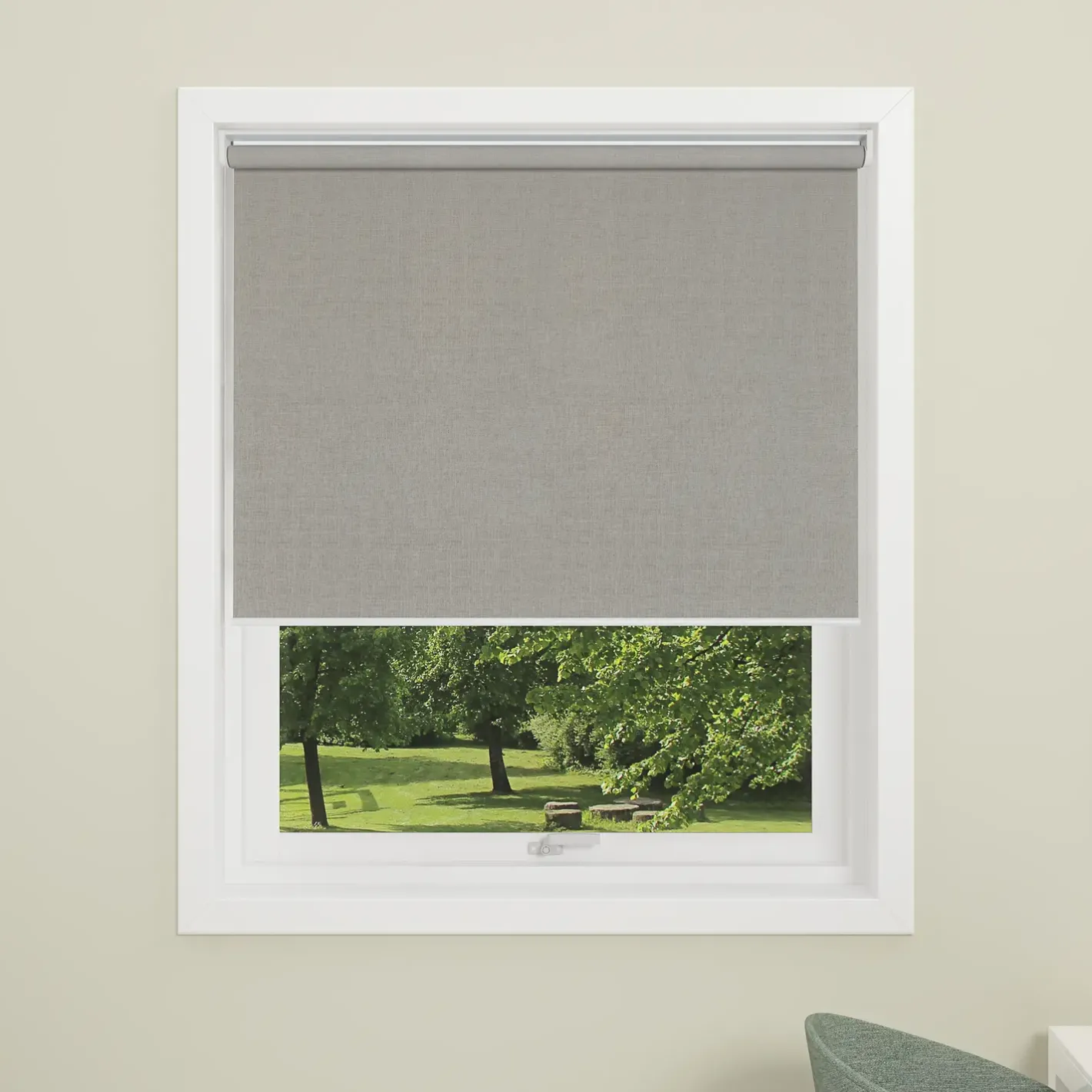 Debel touch rullegardin mørklægning creme 60x175 cm* Gardiner|Tilbehør Til Kontor Og Værksted