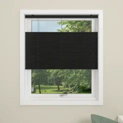 Debel touch split plissegardin sort 60x160 cm* Gardiner|Tilbehør Til Kontor Og Værksted