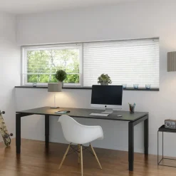 Debel Twist alupersienne hvid 60x130 cm* Gardiner|Tilbehør Til Kontor Og Værksted