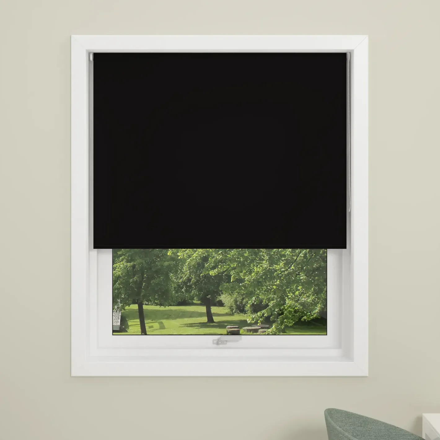 Debel uni-bo rullegardin mørklægning sort 120x210 cm* Gardiner|Tilbehør Til Kontor Og Værksted