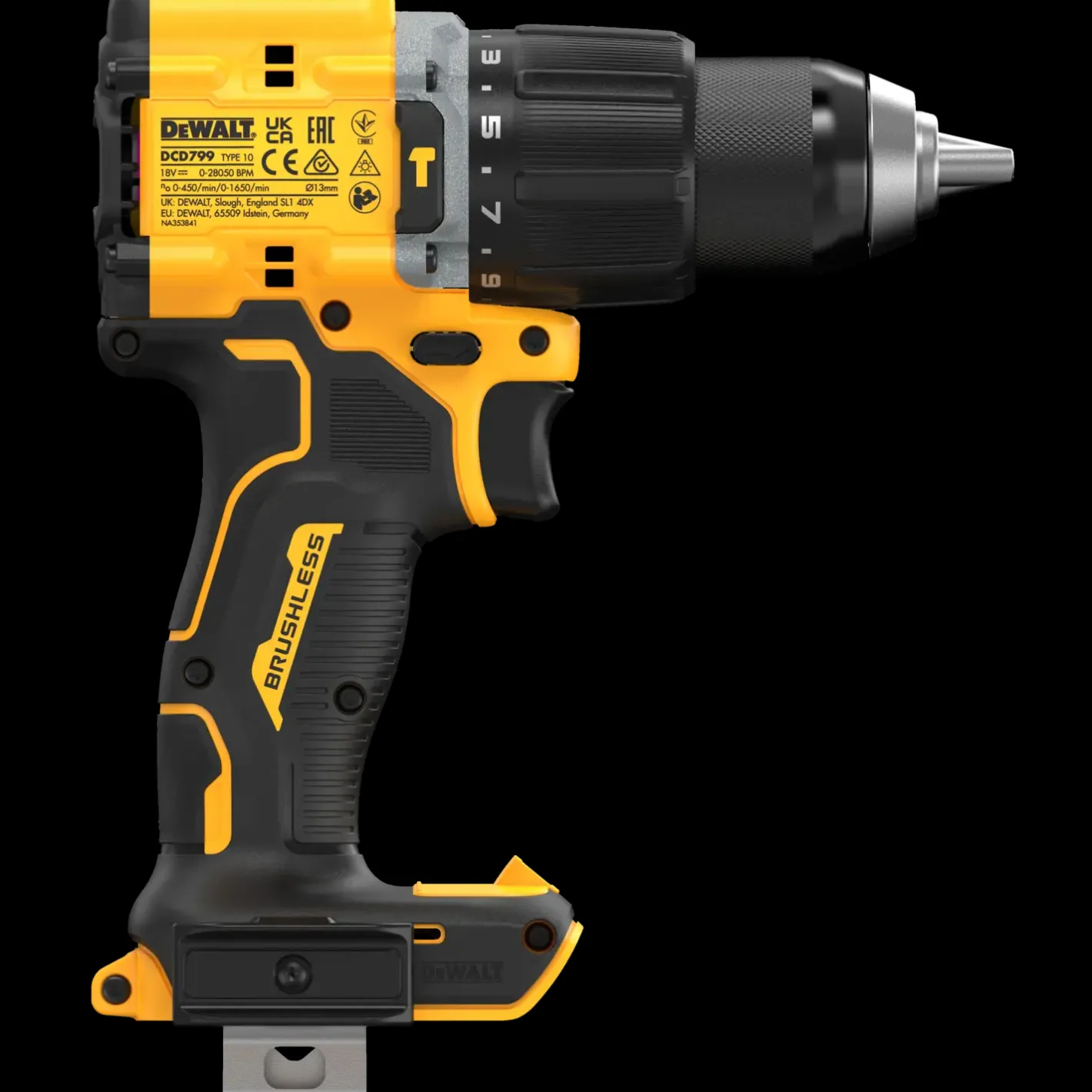 DeWALT DCD799N-XJ 18V XR slagboremaskine Solo* Bore- Og Skruemaskiner