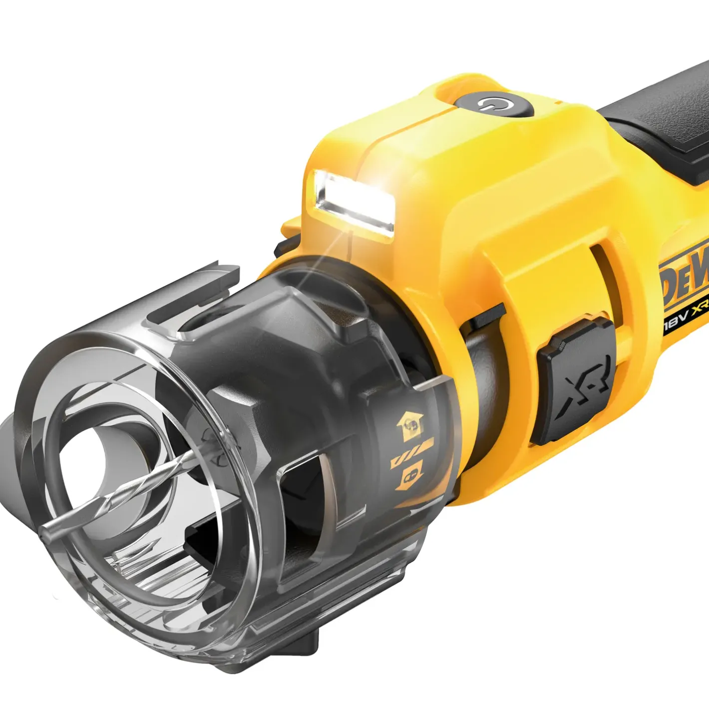 DeWALT DCE555N-XJ multi-rotationsværktøj 18V XR solo* Måleudstyr