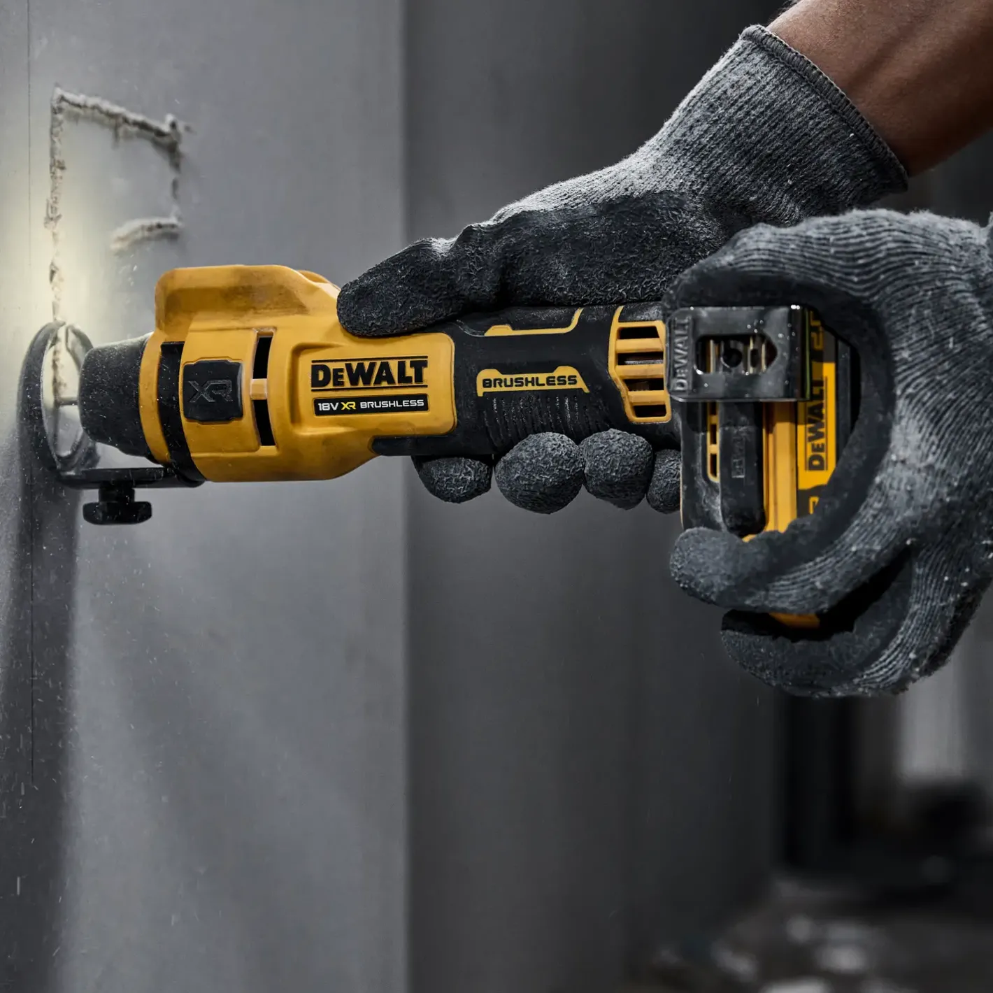 DeWALT DCE555N-XJ multi-rotationsværktøj 18V XR solo* Måleudstyr