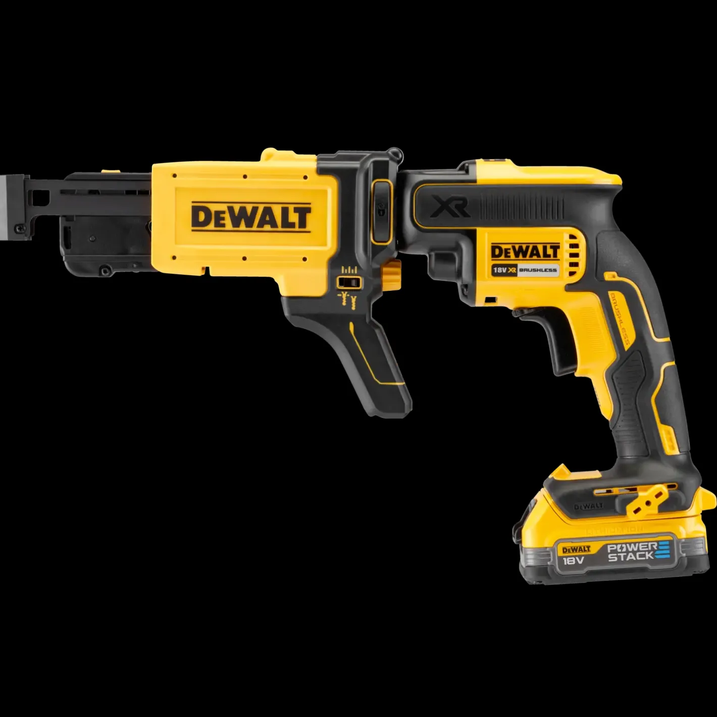 DeWALT DCF620E1K gipsskruemaskine med powerstack batteripakke* Bore- Og Skruemaskiner