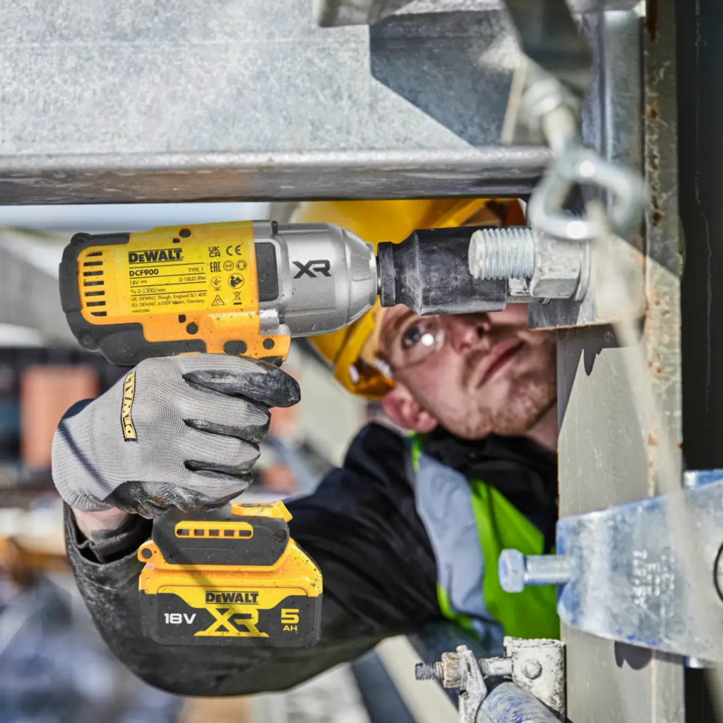 DeWALT DCF900N-XJ 18V XR 1/" slagnøgle solo* Slagnøgler