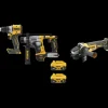 DeWALT DCK355P2T-QW 18V kombokit med 3 maskiner 2x5.0 Ah batterier* Elværktøjssæt