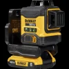 DeWALT DCLE34031D1-QW multilinjelaser grøn 18V 3x360 1x 2.0 Ah batteri og lader* Måleudstyr