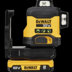 DeWALT DCLE34031D1-QW multilinjelaser grøn 18V 3x360 1x 2.0 Ah batteri og lader* Måleudstyr