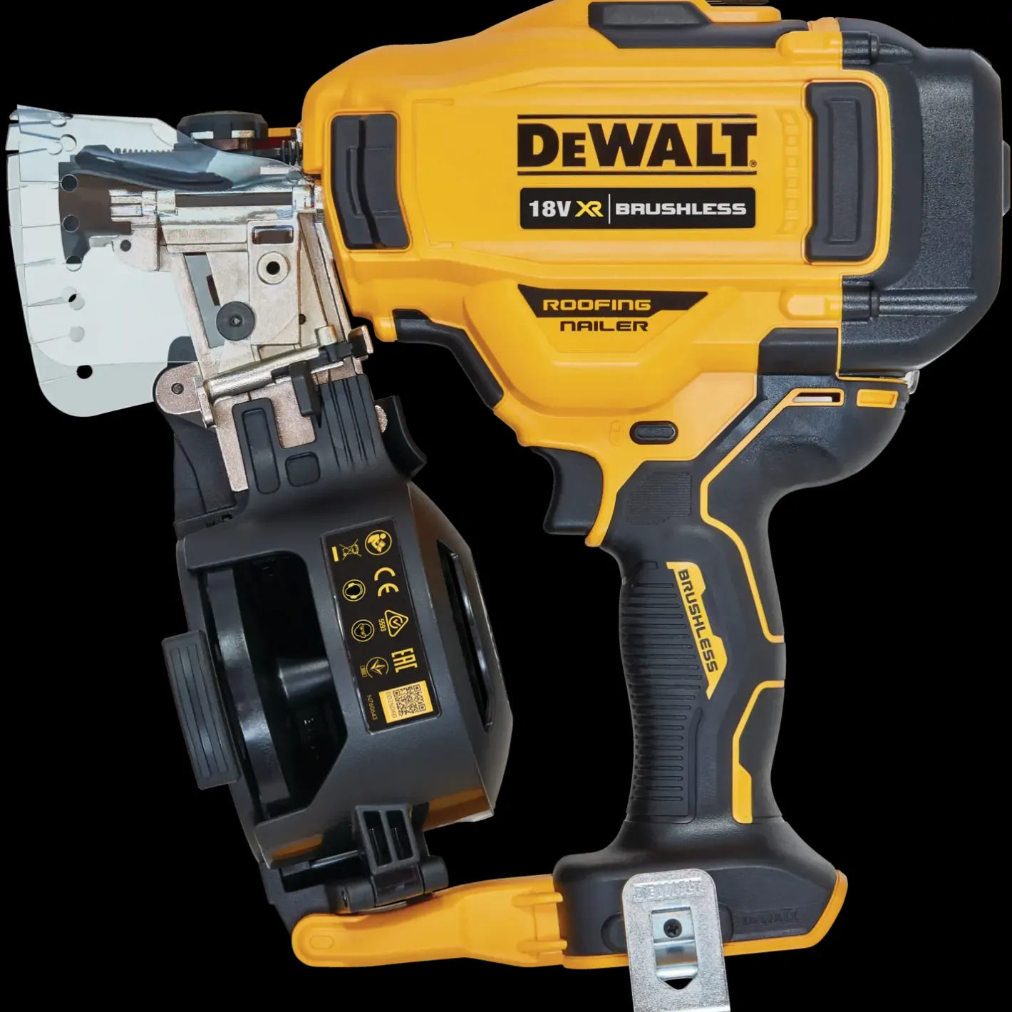 DeWALT DCN45RNN-XJ tromlepistol 18V solo* Trykluftværktøj