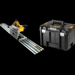 DeWALT DWS520KTR 55 mm dyksav med 2 styreskinner* Dyksave