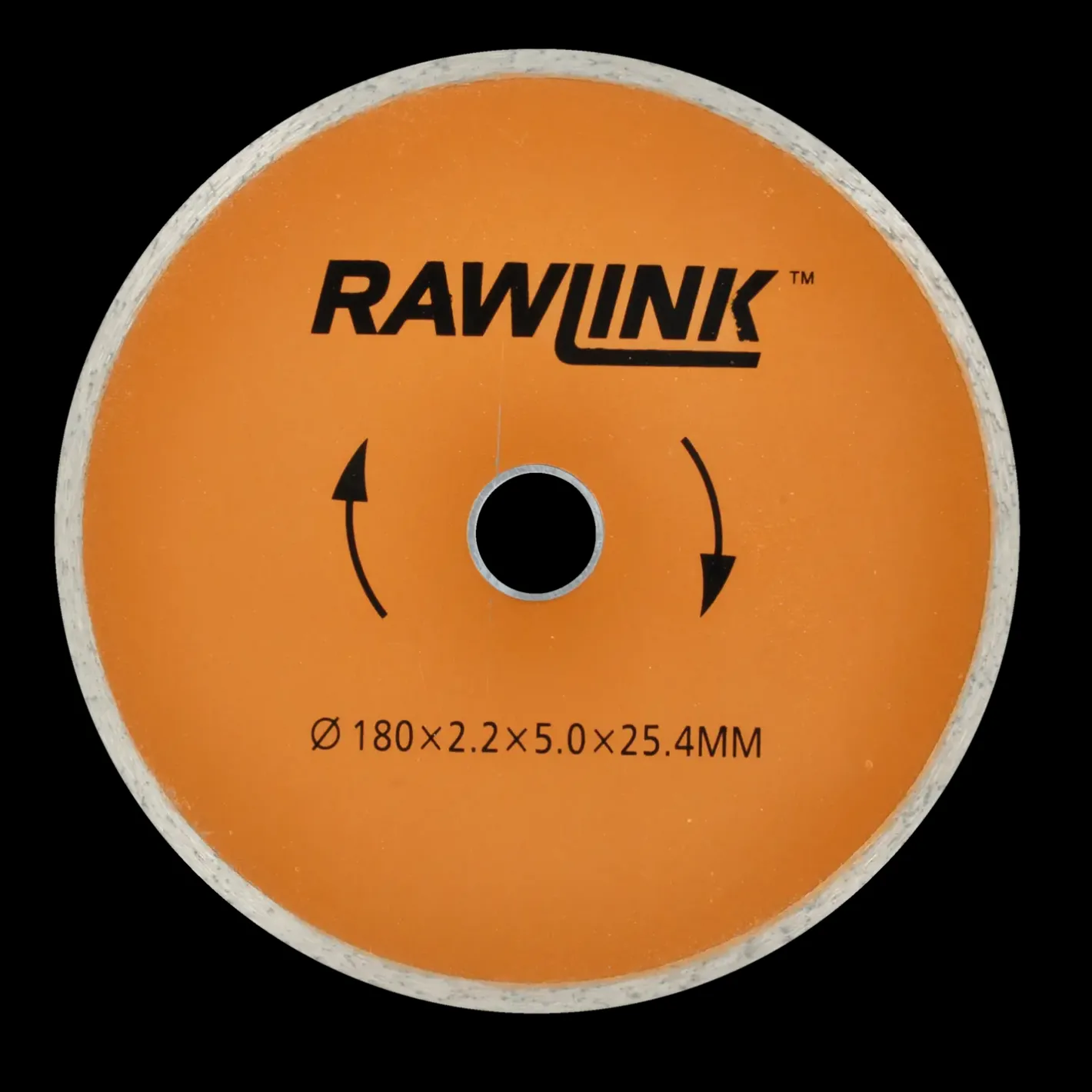 Schou Diamantklinge rawlink orange Ø180 mm ø25,4 mm* Klinger Til Vinkelslibere