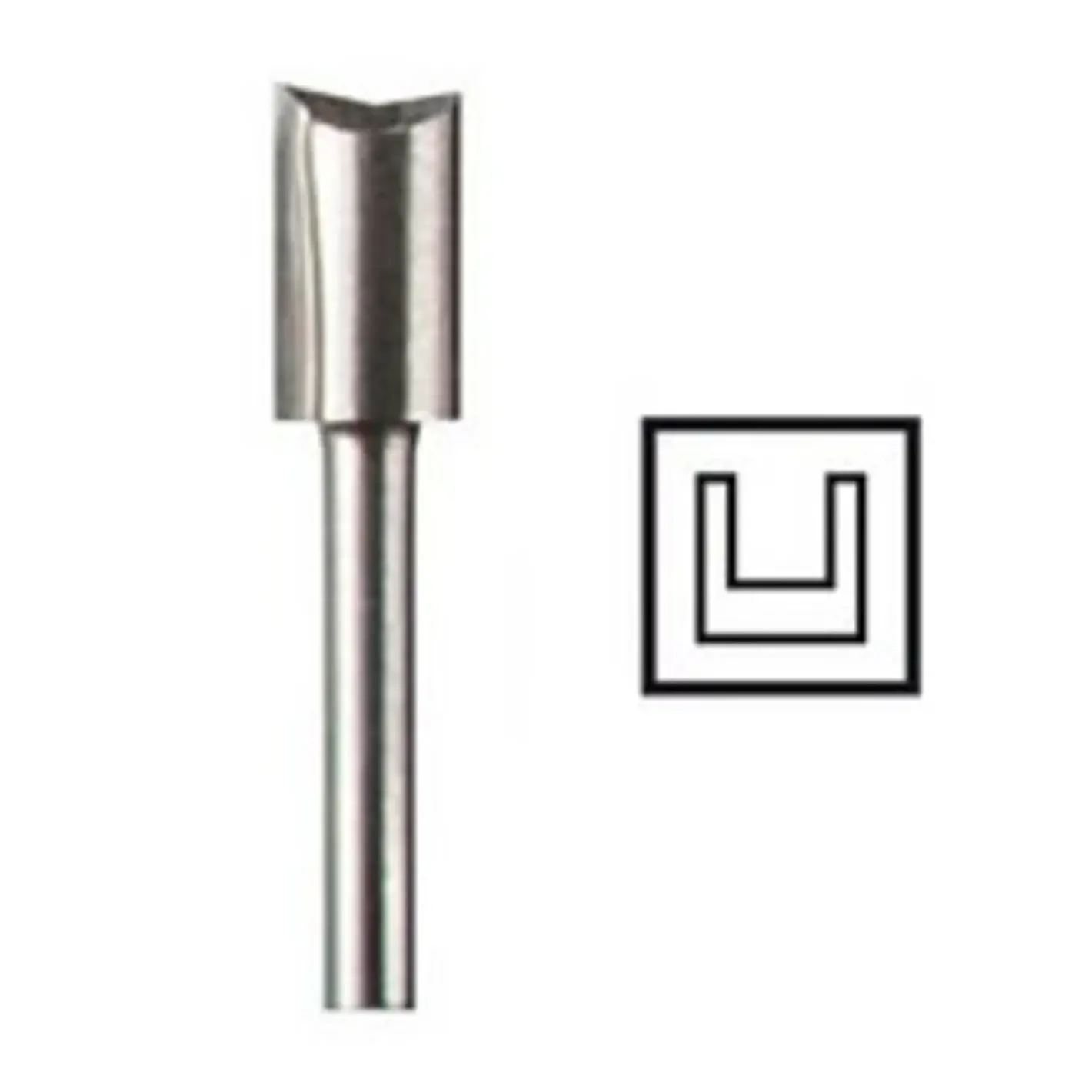 Dremel fræsejern notfræser 654 6,4 mm.* Dremel Tilbehør