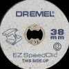 Dremel skæreskive 456JC Ø38 mm. 5 stk.* Dremel Tilbehør