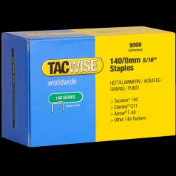 DVA Tacwise klammer 140/8 mm 5000 stk* Hamre, Koben Og Slagværktøj