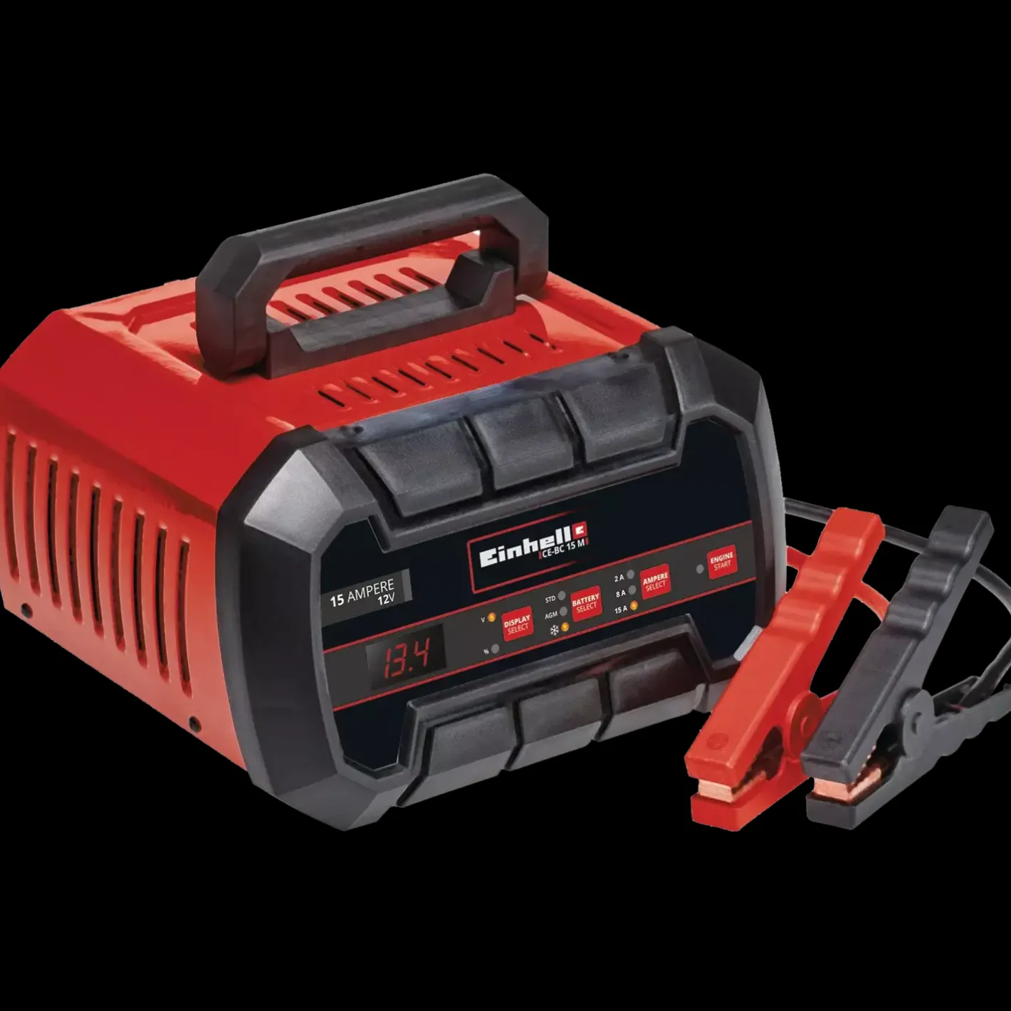 Einhell CE-BC 15 M batterilader med starthjælp 12V/15A* Batterier Og Opladere|Prepperudstyr