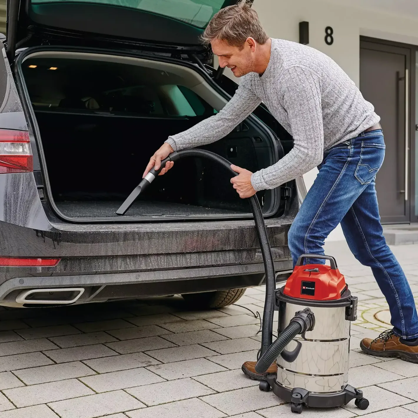 Einhell TC-VC 1820S våd-/tørstøvsuger 20 liter 230V/1250W* Støvsugere