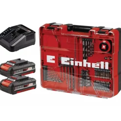 Einhell TE-CD 18/40 Li slagboremaskine m/tilbehør 2x18V/2,0Ah batteri og lader* Bore- Og Skruemaskiner