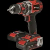 Einhell TE-CD 18/50 slagboremaskine 2x18V/2,0Ah inkl batteri og lader* Bore- Og Skruemaskiner