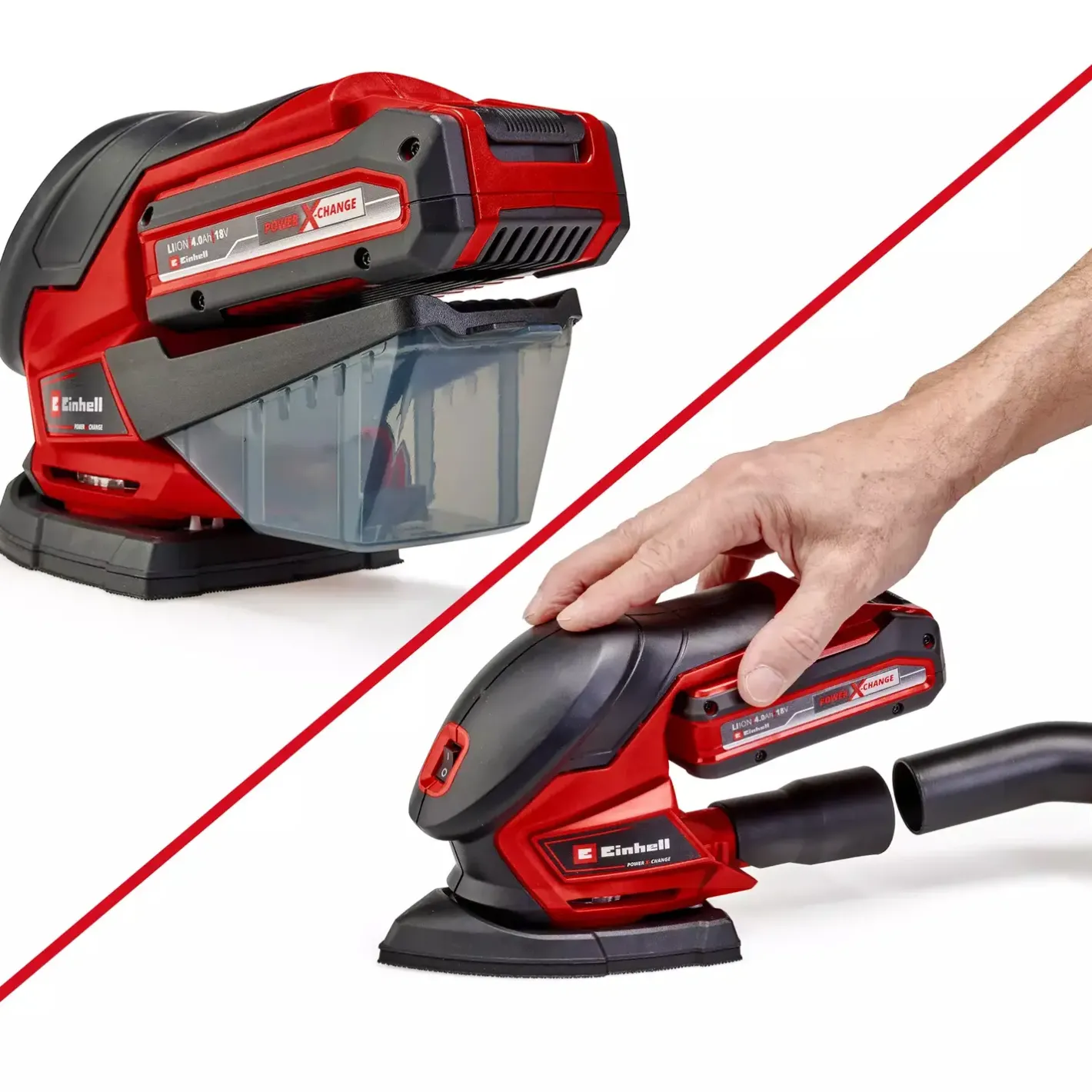 Einhell TE-OS 18/150 18V multisliber 150x150x100 mm solo* Deltaslibere