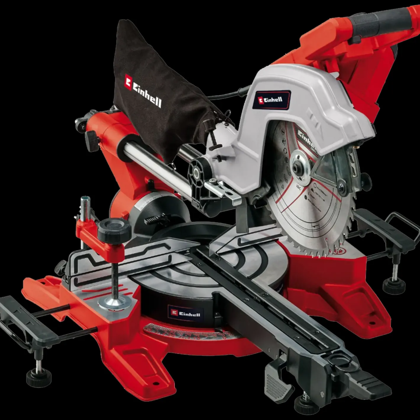 Einhell TE-SM 10 L DUAL kap-/geringssav m/udtræk, Ø254 mm - 2100W* Kap-/Geringssave