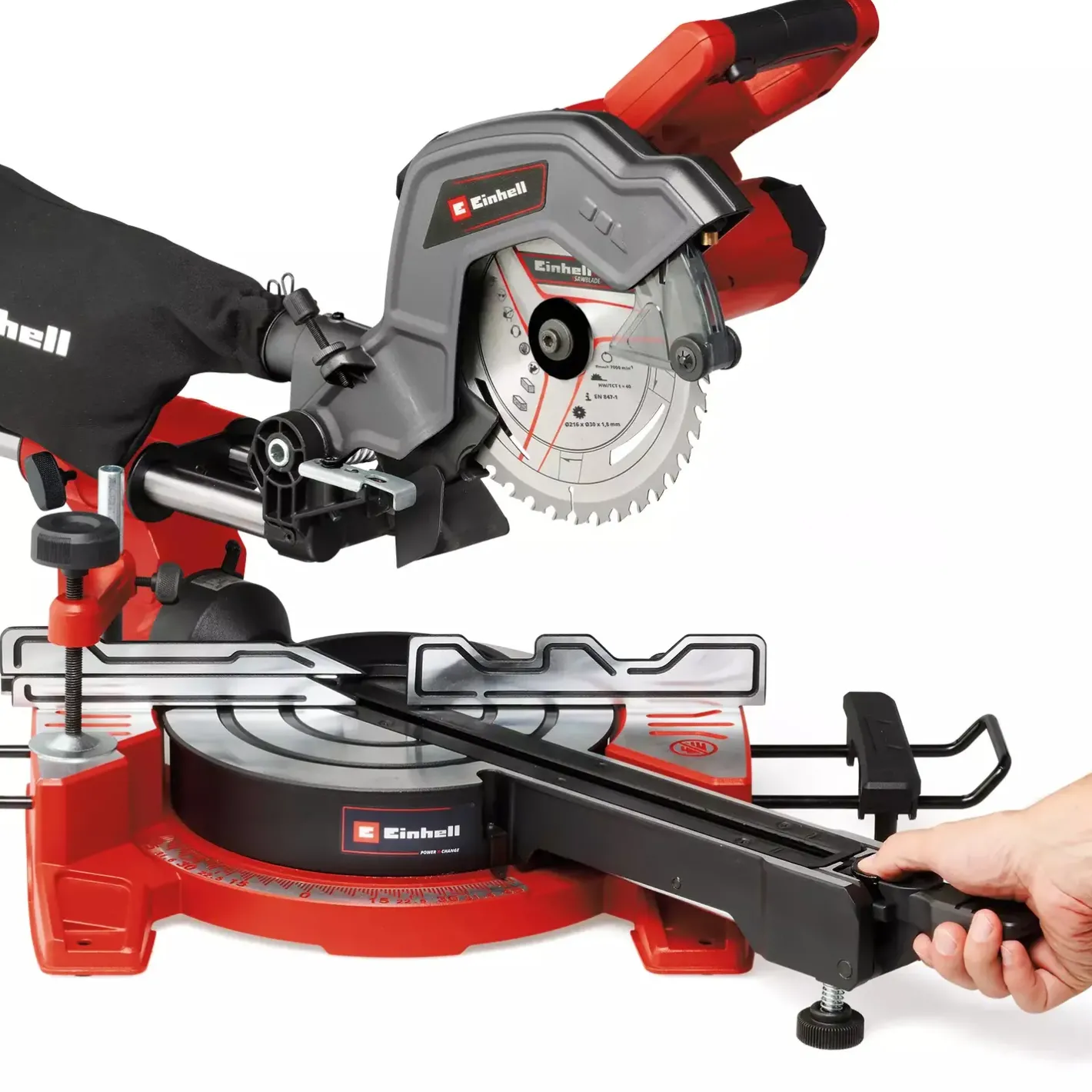 Einhell TE-SM 36/8 2x18V kap-/geringssav m/udtræk solo* Kap-/Geringssave