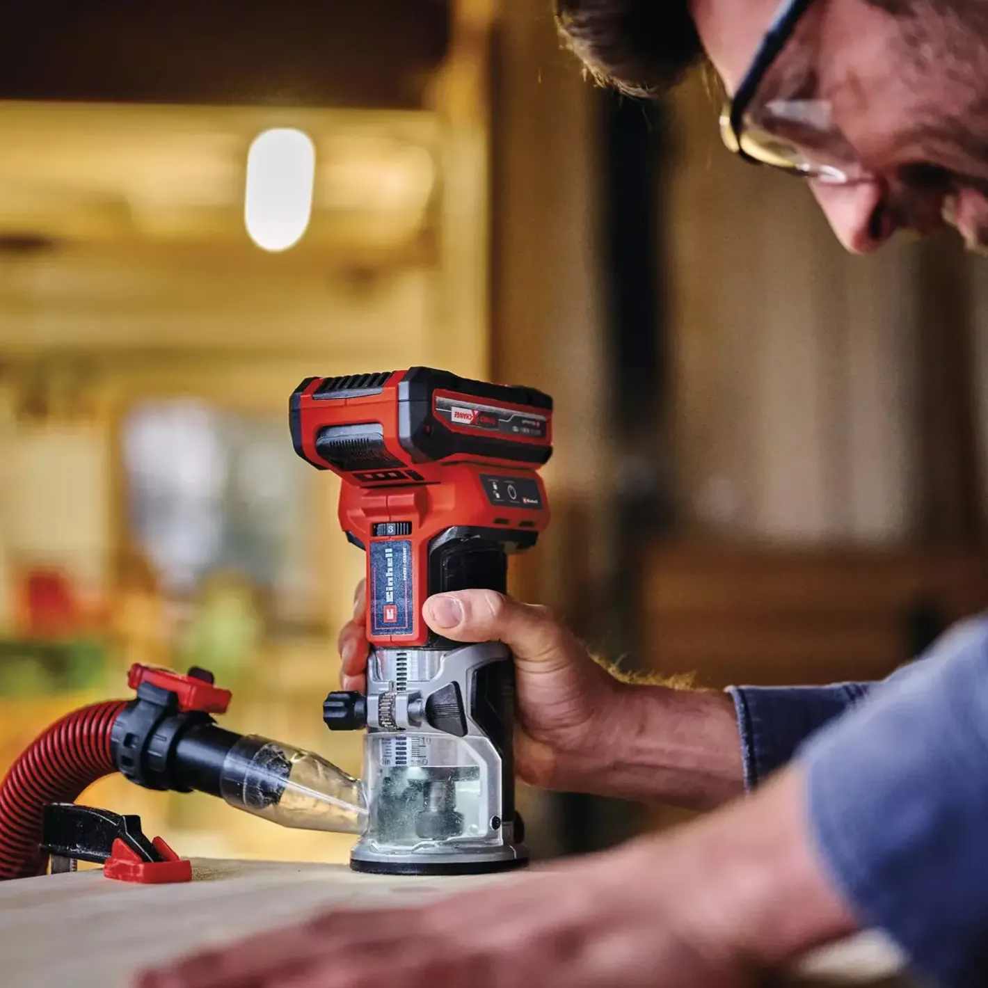 Einhell TP-ET 18 Li BL 18V overfræser solo* Overfræsere