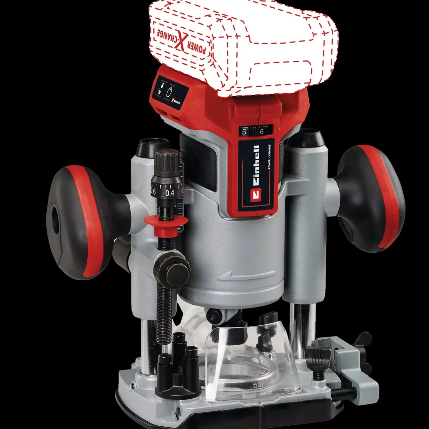 Einhell TP-RO 18 Li BL 18V overfræser solo* Overfræsere