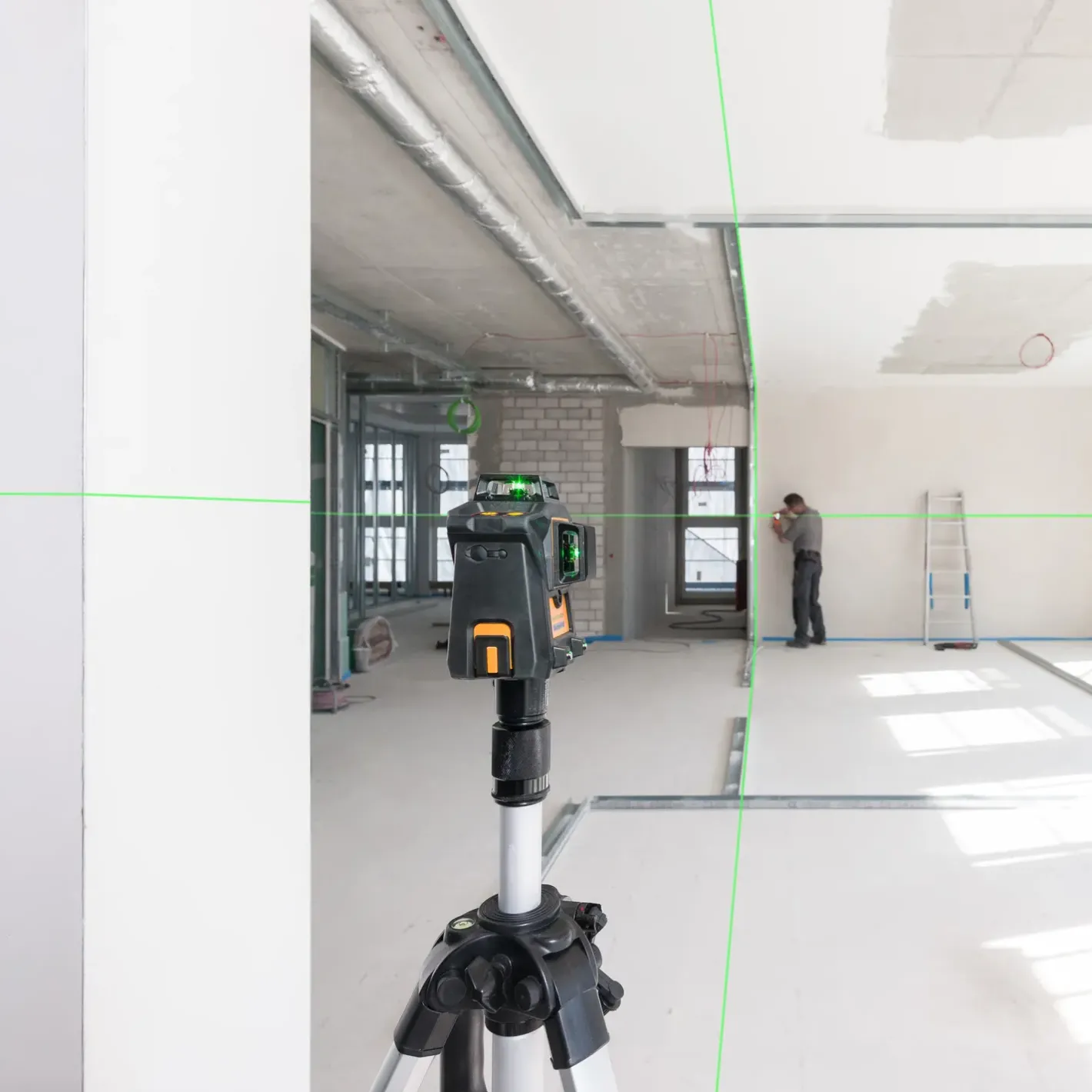 GeoFennel GEO6X SP grøn multilinje-laser kit* Måleudstyr