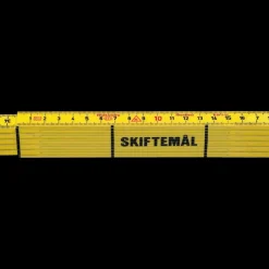 Hultafors G59-2 SM meterstok gul 2 meter 12 led* Måleværktøj Og Opmærkning