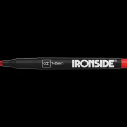 Ironside permanent marker rød* Måleværktøj Og Opmærkning