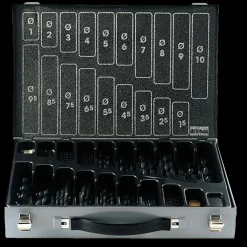 Irwin metalborsæt hss pro 1-10 mm 170 dele i kuffert* Bor- Og Borsæt
