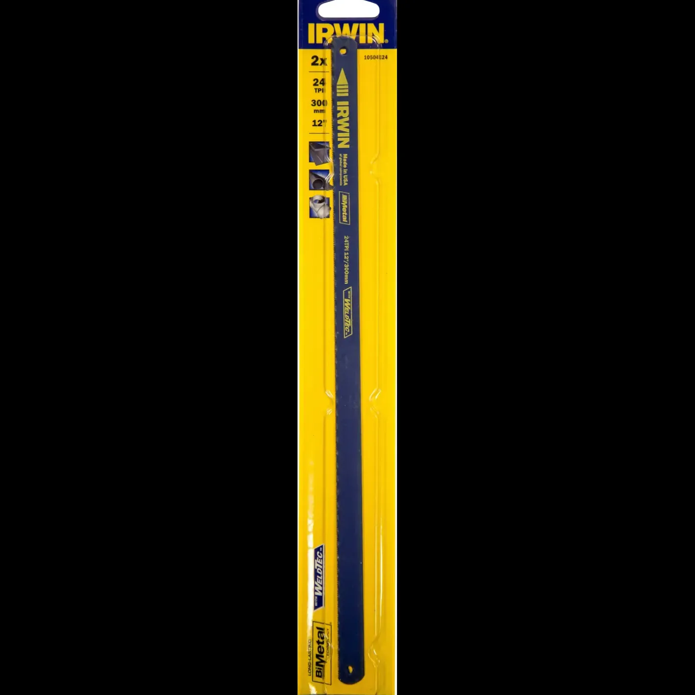 Irwin nedstrygerklinge 300 mm 2 stk/pk 24 tænder* Save Og Nedstrygere