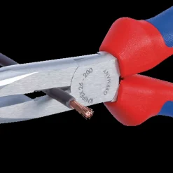 Knipex spidstang med skær og flerkomponent håndtag 200 mm* Tænger