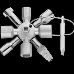 Knipex TwinKey® styreskabsnøgle - 10 profiler* Tænger