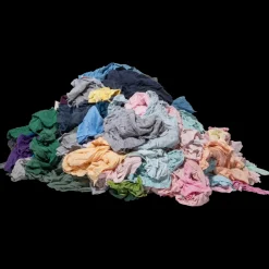 Kulørte klude blande tekstiler 10 kg* Rengøringsartikler|Tilbehør Til Kontor Og Værksted
