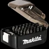 Makita 31 dele bitssæt i batteriboks* Bits- Og Bitssæt