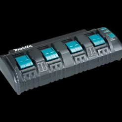 Makita 196426-3 ladestation til 4x batterier* Batterier Og Opladere