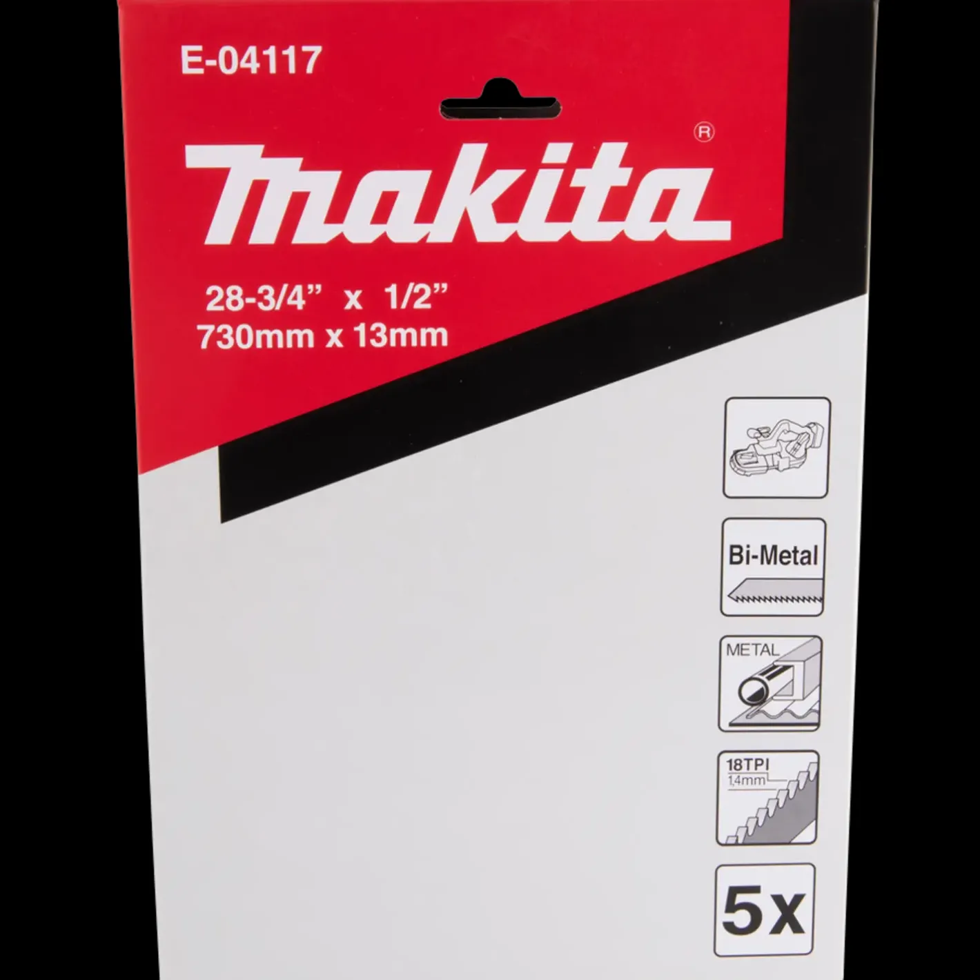 Makita båndsavklinge 18z 730 mm 5 stk* Båndsavs-Klinger
